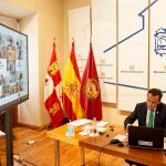 Conrado Íscar preside el pleno del mes de mayo de la Diputación de Valladolid