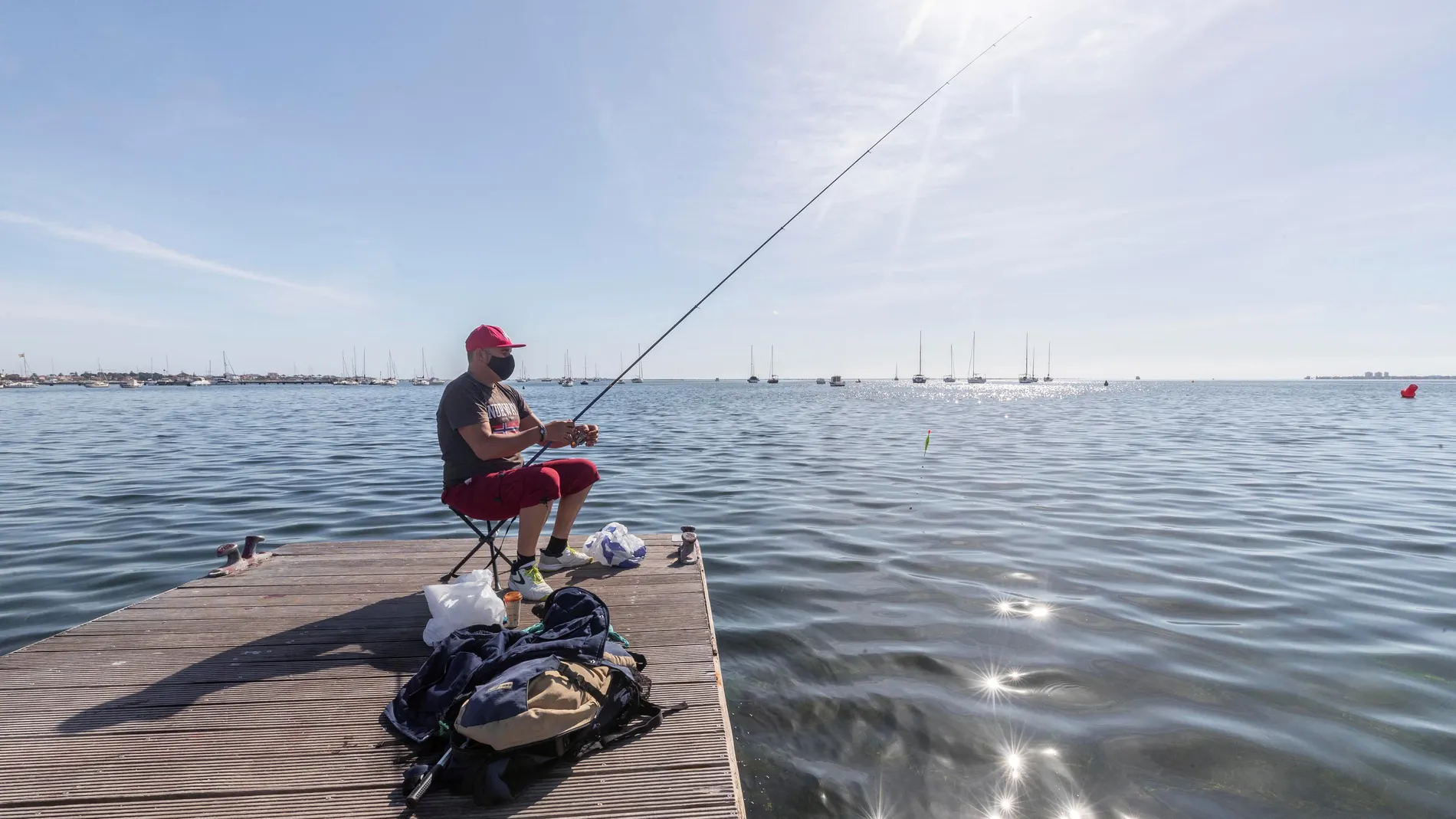 Los pescadores de San Pedro del Pinatar pierden hasta un 80% de la pesca en las aguas del mar Menor