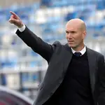 Zinedine Zidane, en su última etapa como entrenador del Real Madrid.