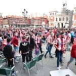 Aficionados del Atlético en Valladolid