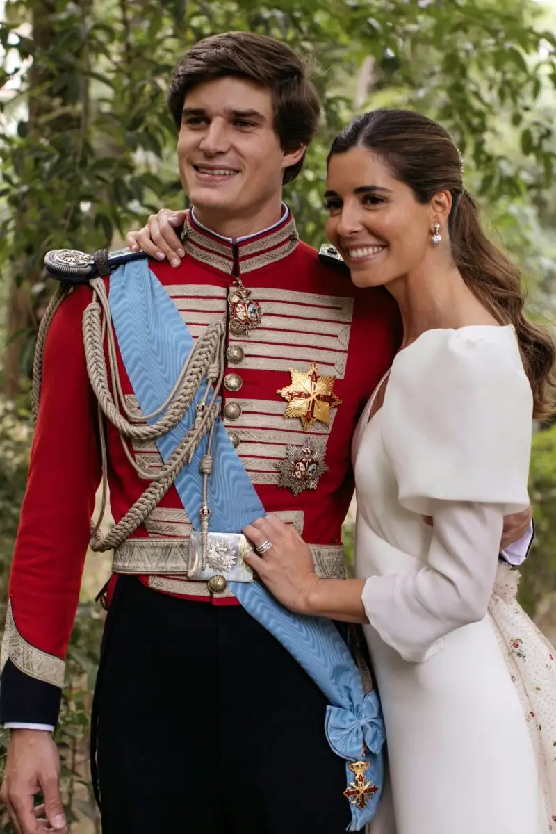 Imágenes de la boda de Carlos Fitz-James Stuart y Belen Corsini.