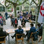 Jornada contra la ganadería industrial organizada por la Asociación Hacendera