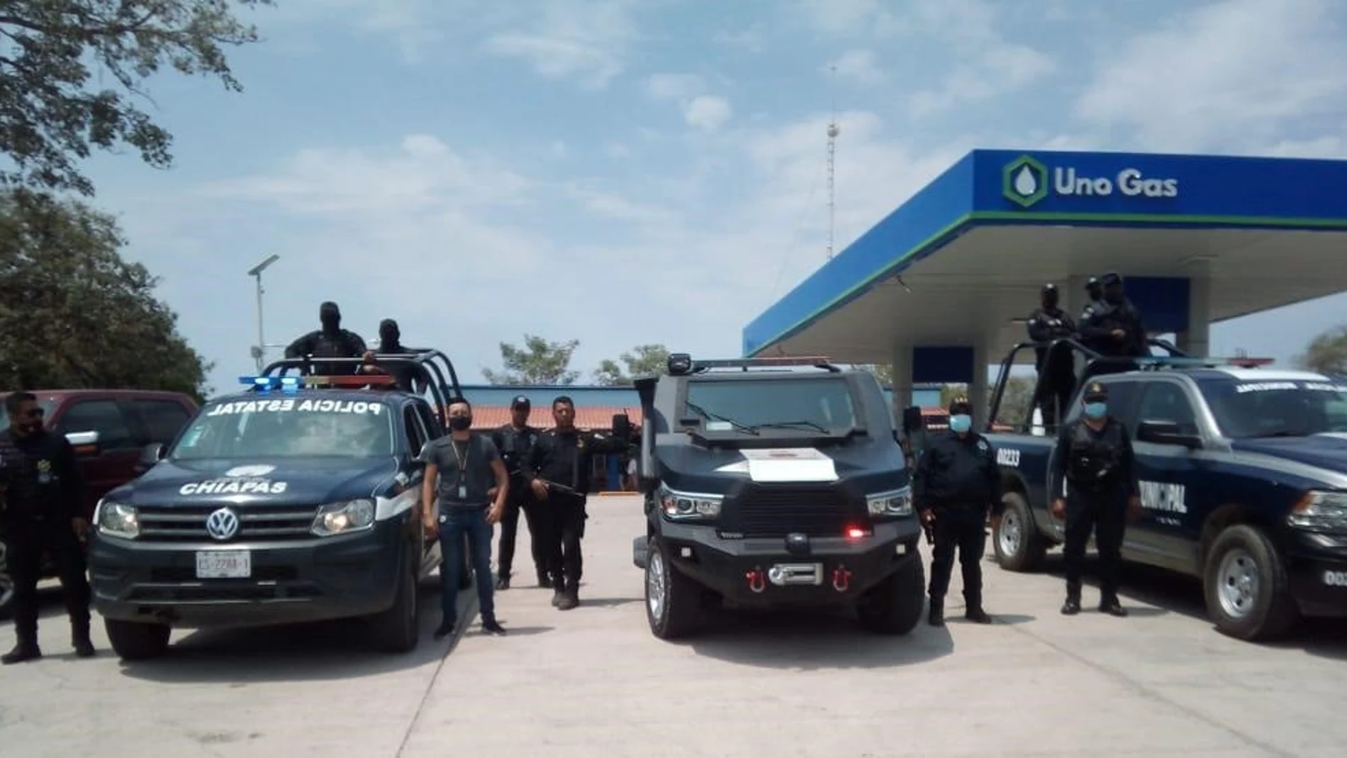 Policía del estado de Chiapas, en MéxicoSECRETARÍA DE SEGURIDAD DEL ESTA23/05/2021