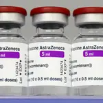 Viales de la vacuna de AstraZeneca