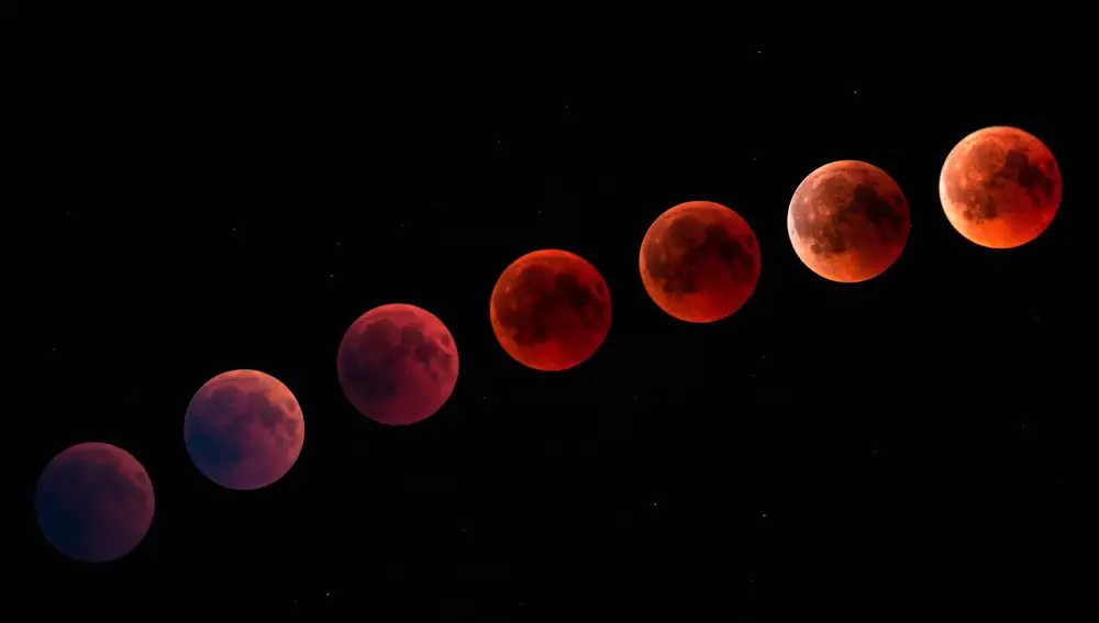La luna de sangre es la forma coloquial de referirse al eclipse de luna. Su nombre se debe al particular color rojizo que tiñe al satélite natural de la Tierra
