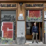 Gabino Domingo, propietario del último bar de la capital que servía gallinetas, el día posterior a su cierre definitivo