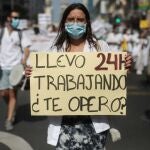 Imagen de una de las protestas protagonizadas por los MIR el pasado año