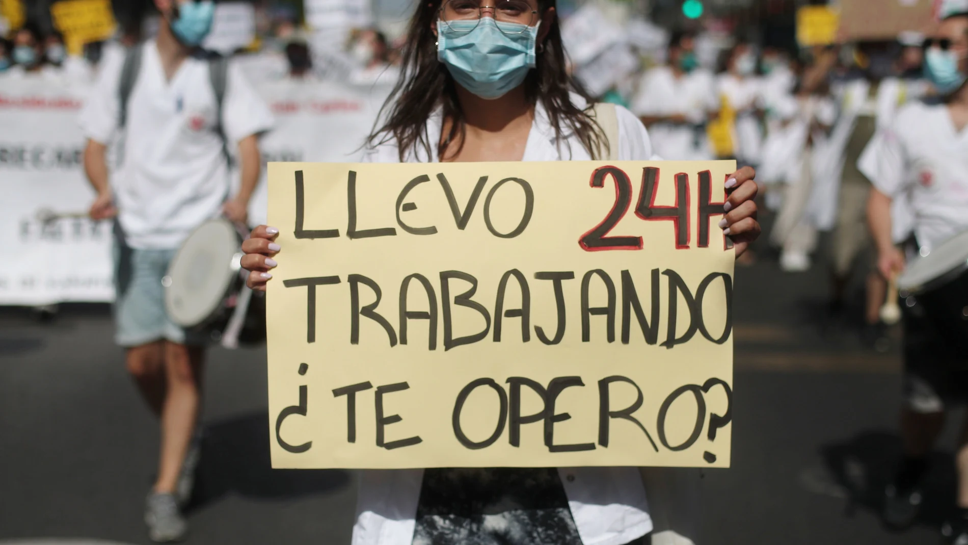 Imagen de una de las protestas protagonizadas por los MIR el pasado año