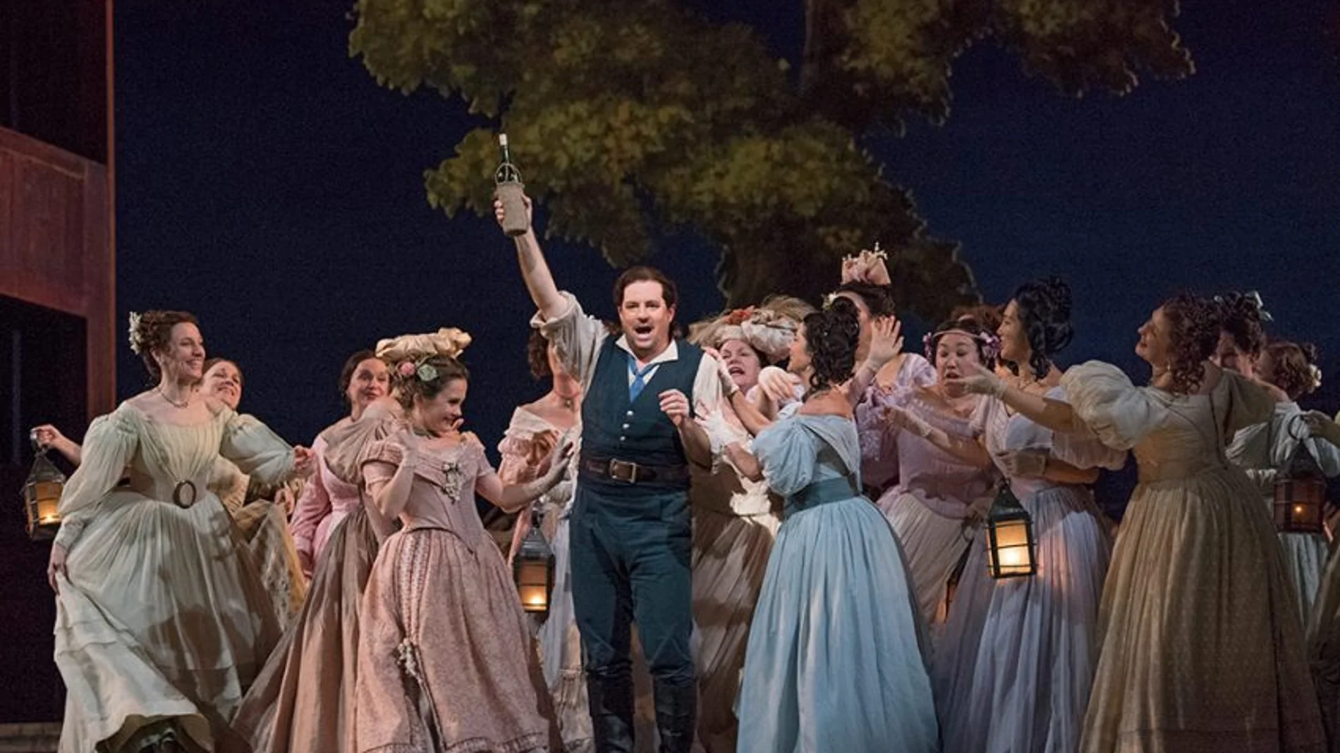"El elixir de amor" es una de las óperas más frecuentemente interpretadas de todas las de Donizetti
