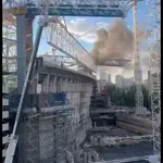  Controlado un pequeño incendio en las obras del Santiago Bernabéu