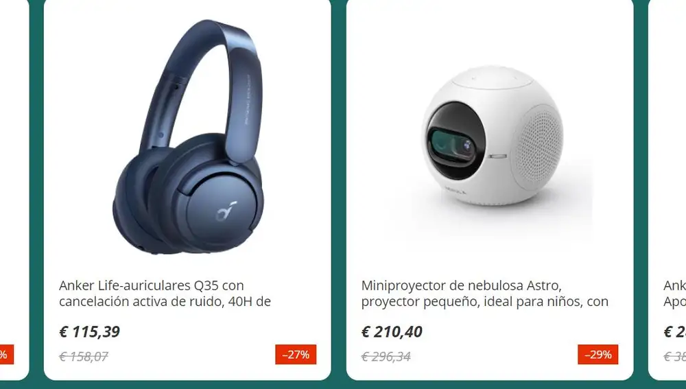 Rebajas en sonido