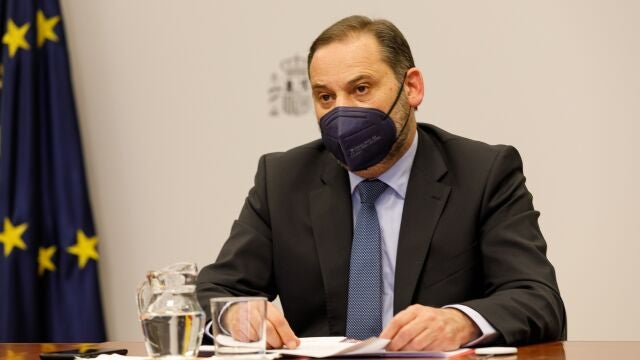 El ministro de Transportes, Movilidad y Agenda Urbana, José Luis Ábalos