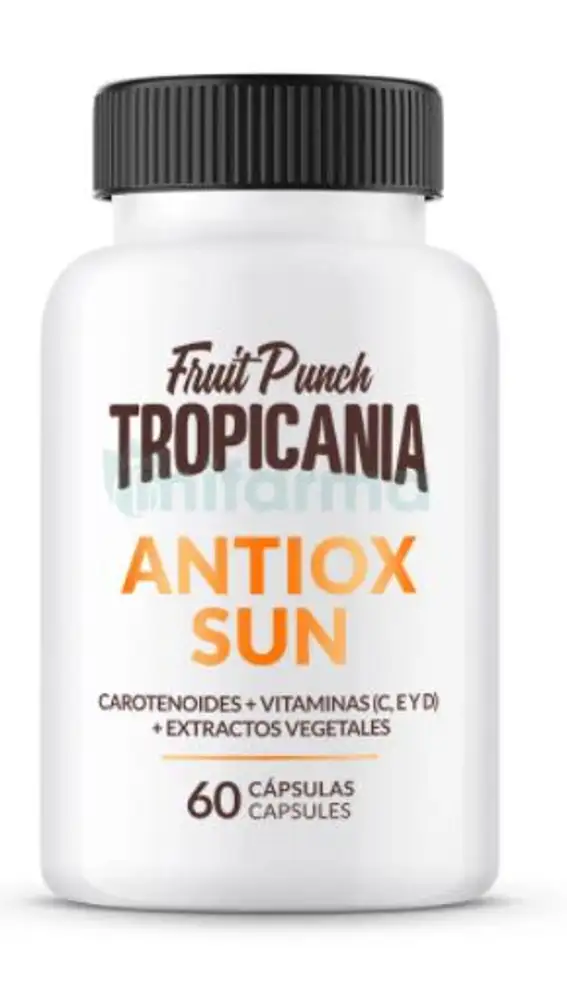 Antiox Sun Tropicania 60 Cápsulas