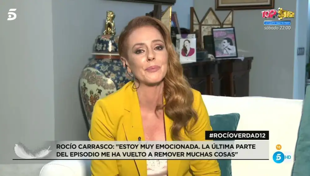 Rocío Carrasco entra en directo