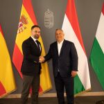 El líder de Vox, Santiago Abascal se ha reunido con el primer ministro de Hungría Viktor Orbán