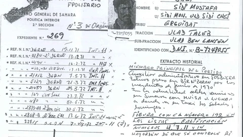Los servicios secretos del franquismo desplegaron un amplio operativo, entre 1971 y 1975, para saber en todo momento lo que hacía el cabecilla saharaui. Se sirvieron de infiltrados y lograron determinar sus fuentes de financiación.