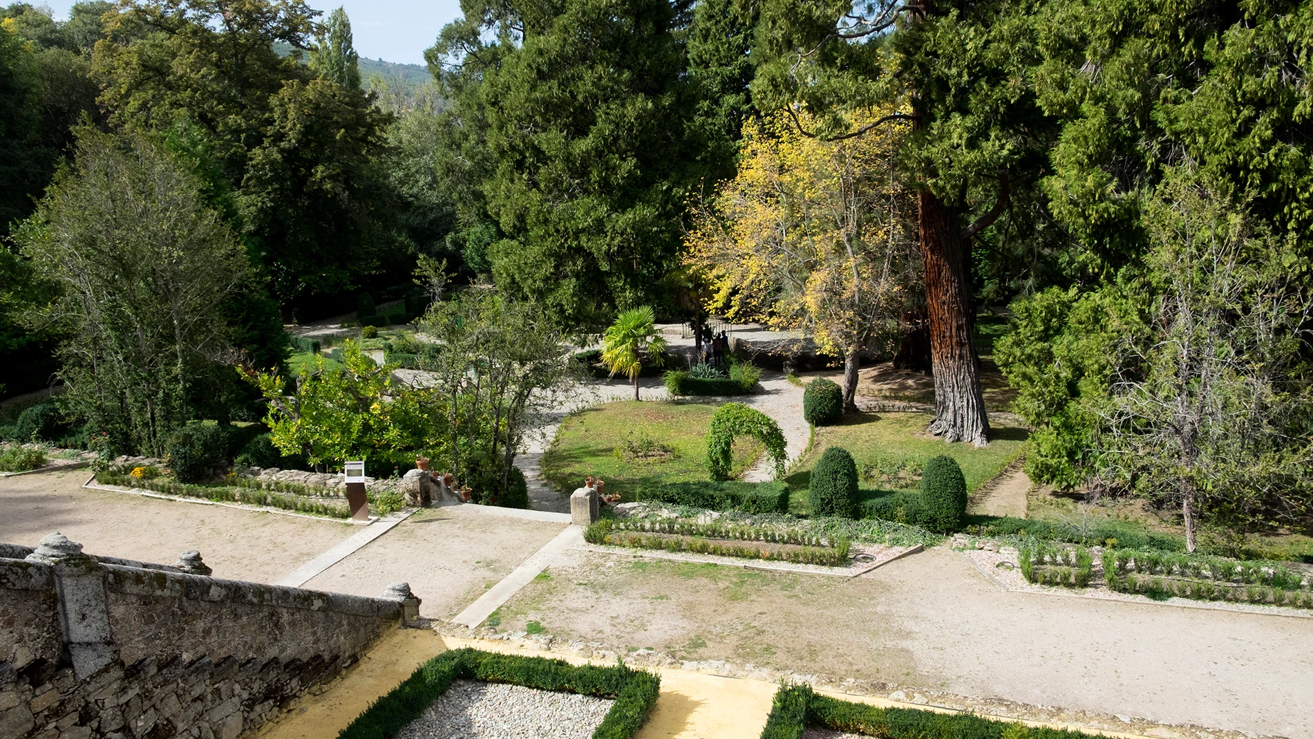 Jardín renacentista de ‘El Bosque’ en la localidad salmantina de Béjar