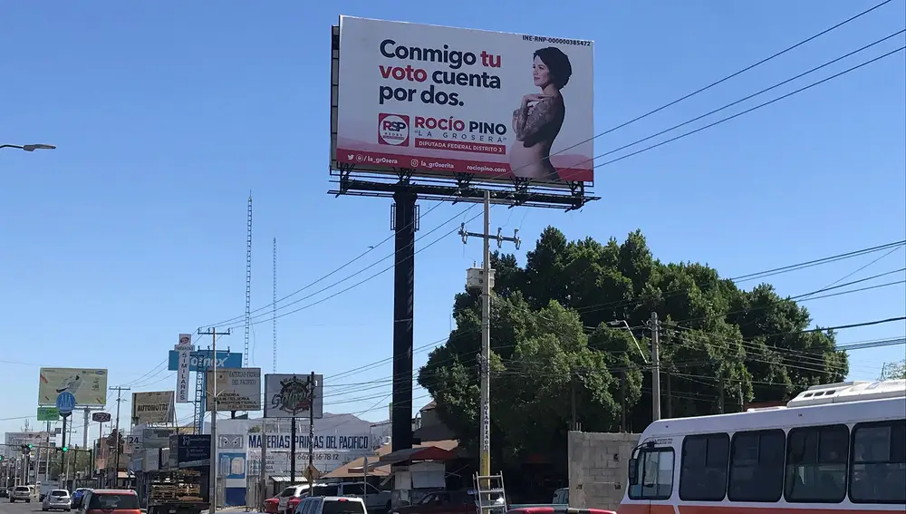 Rocío Pino, la candidata a diputada en México que salió de OnlyFans y que promete “pechos gratis”