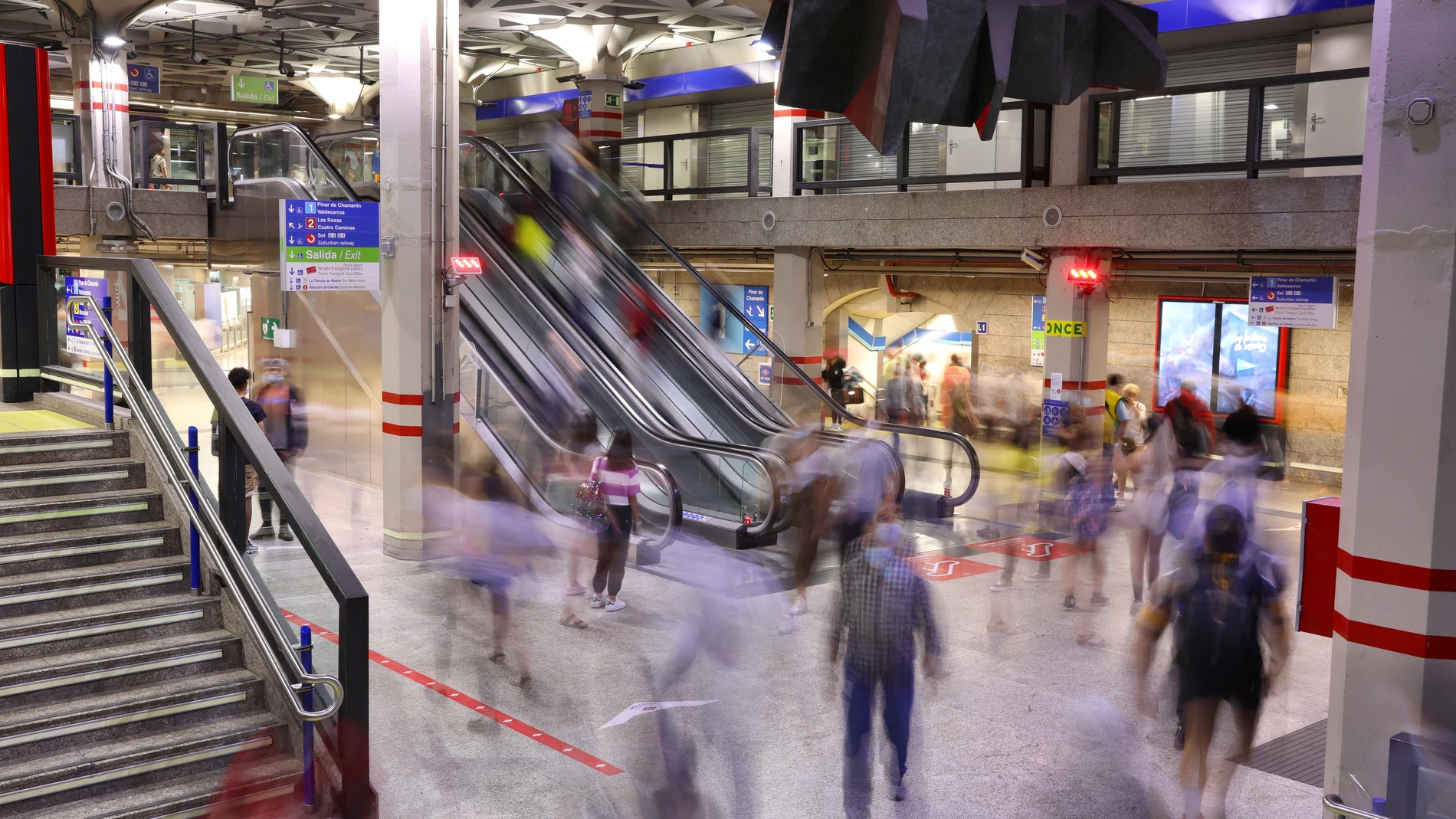 Estación de Príncipe Pío. La afluencia de viajeros crece??