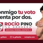 La mexicana Rocío Pino, conocida como la Grosera en la plataforma en línea OnlyFans, quiere convertirse en diputada federal por el estado de Sonora