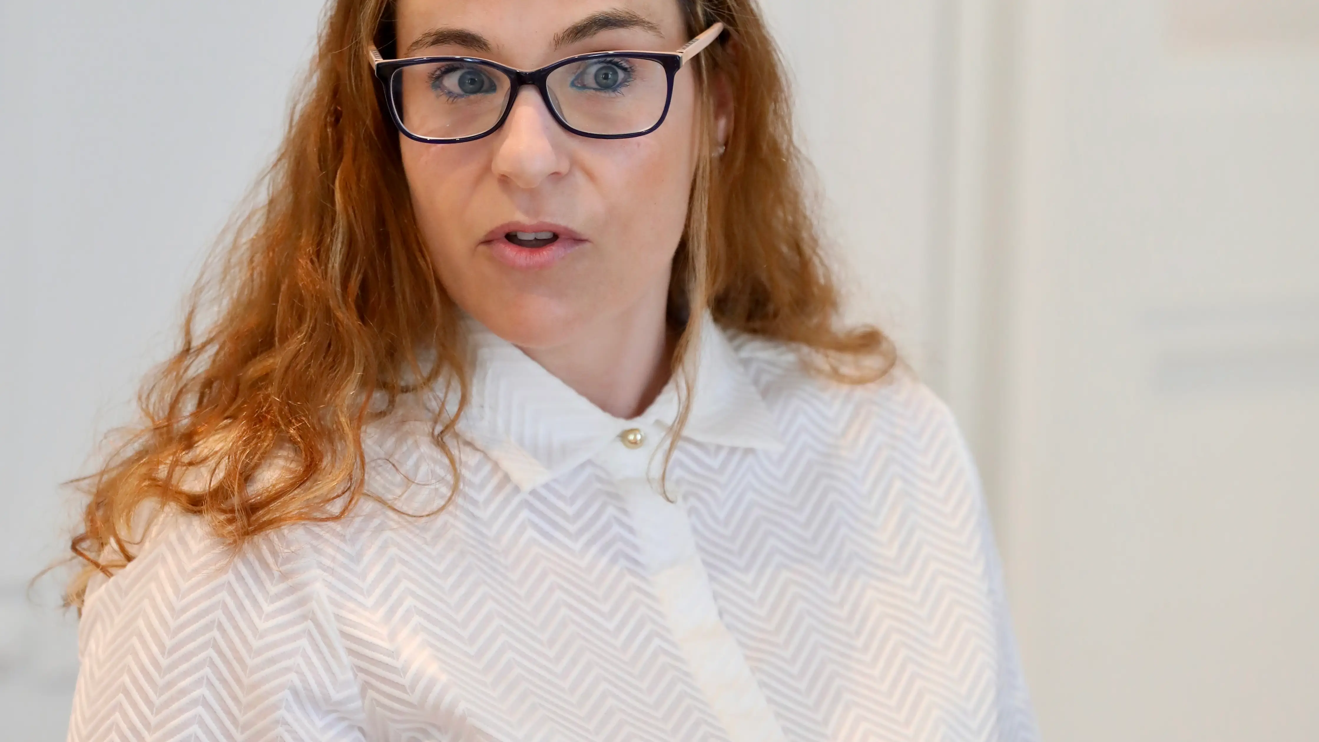 Frida Muntion durante la mesa redonda de LA RAZÓN
