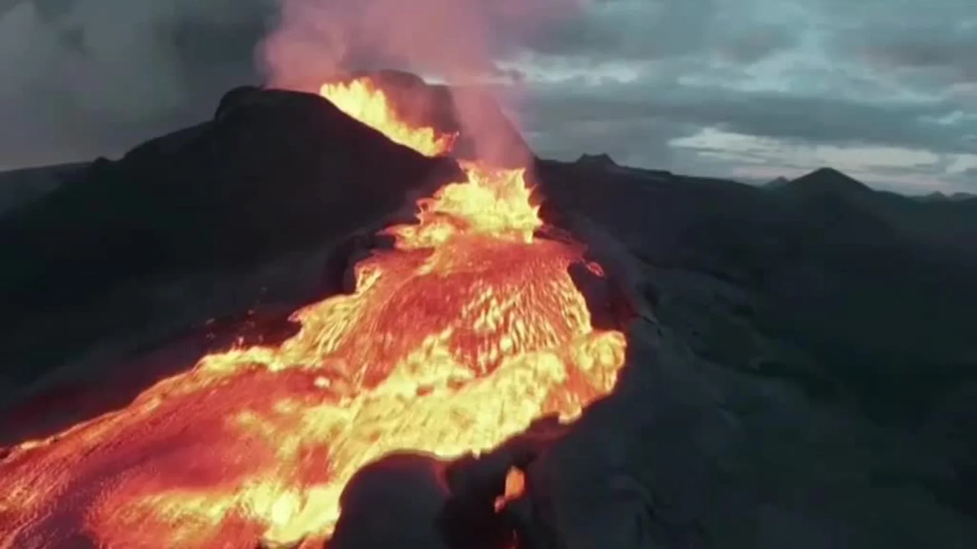 El volcán Fagradalsfjall alarmó a Islandia por su proceso de erupción el pasado mes de marzo.