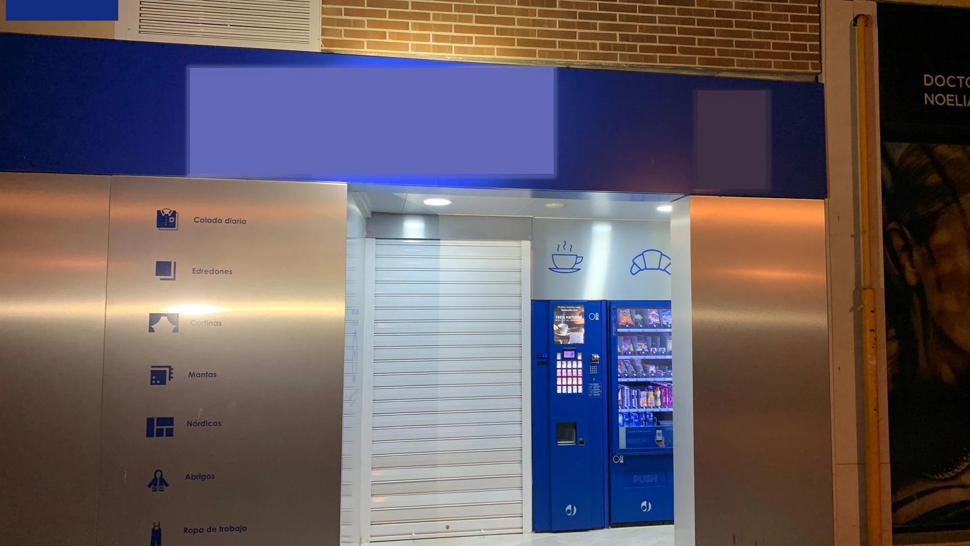 Imagen de la instalación forzada por los detenidos