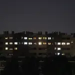 Edificios en Madrid tras la subida de la luz
