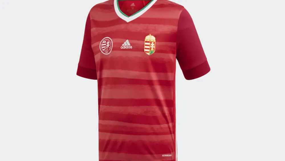 Camiseta de Hungría como local para la Eurocopa 2020.