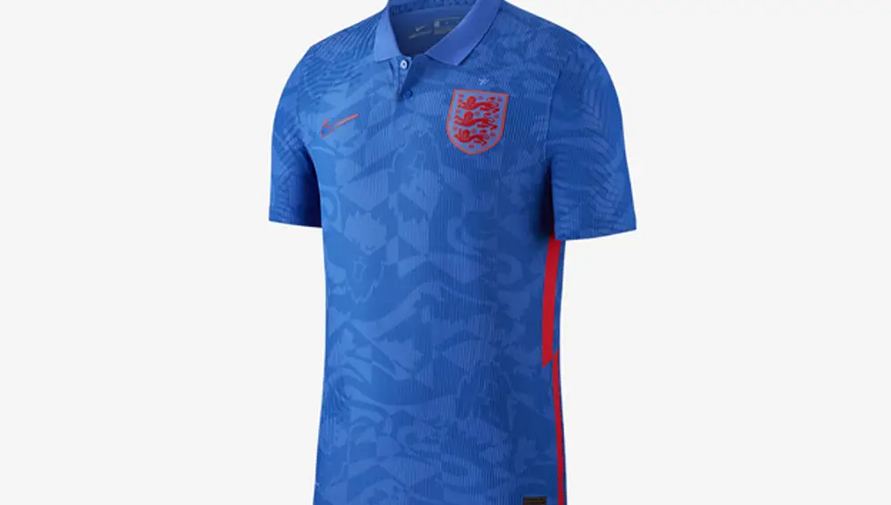 Segunda camiseta de Inglaterra para la Eurocopa 2020.