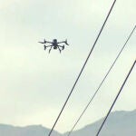 Dron que sobrevoló el entrenamiento de la selección de Chile.
