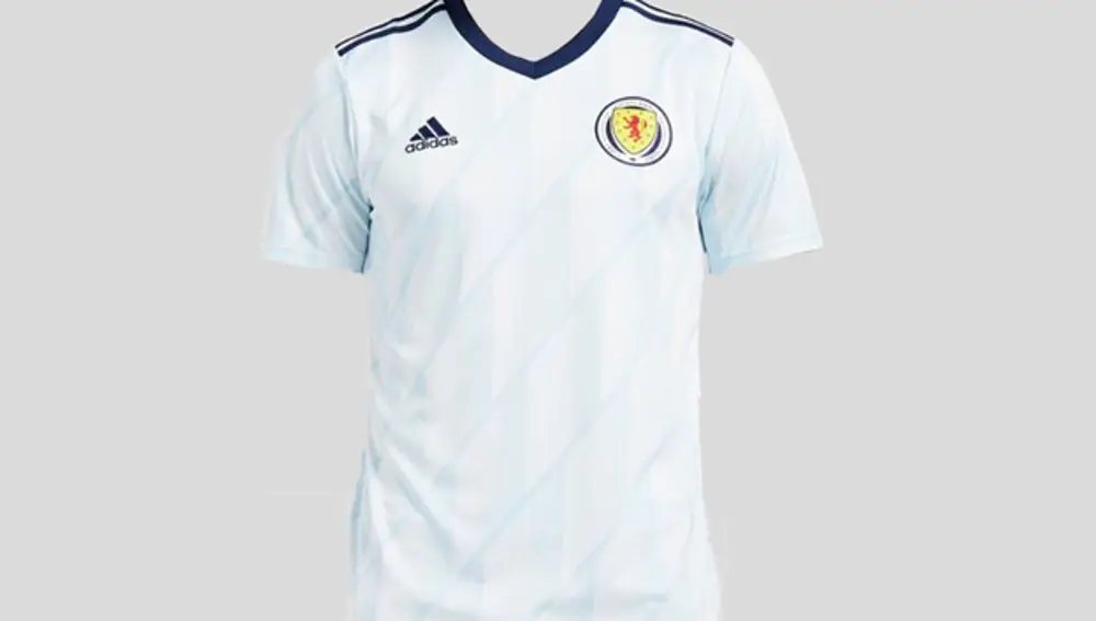 Segunda camiseta de Escocia para la Eurocopa 2020.