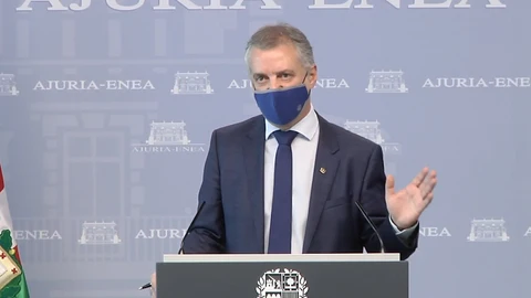 El lehendakari, Iñigo Urkullu