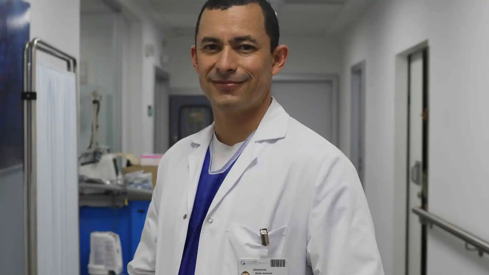 MADRID.27/05/2021.Hospital Jiménez Díaz . Doctor Vásquez para tu salud Rubén Mondelo