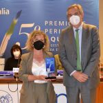 Rosa María Domínguez, ganadora del 5º Premio de Periodismo Aqualia