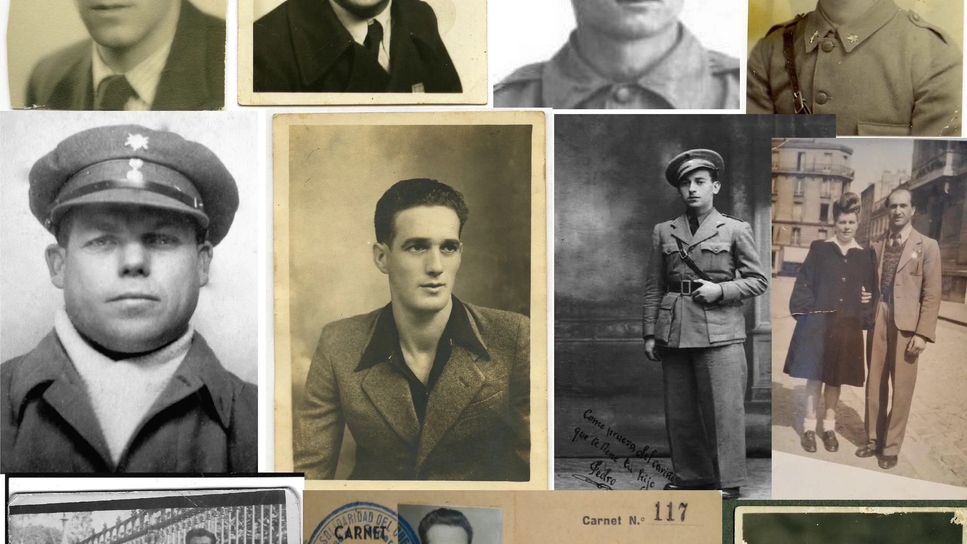 La muestra cuenta con fotografías de los murcianos deportados a campos nazis