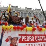 Seguidores de Pedro Castillo, en Lima