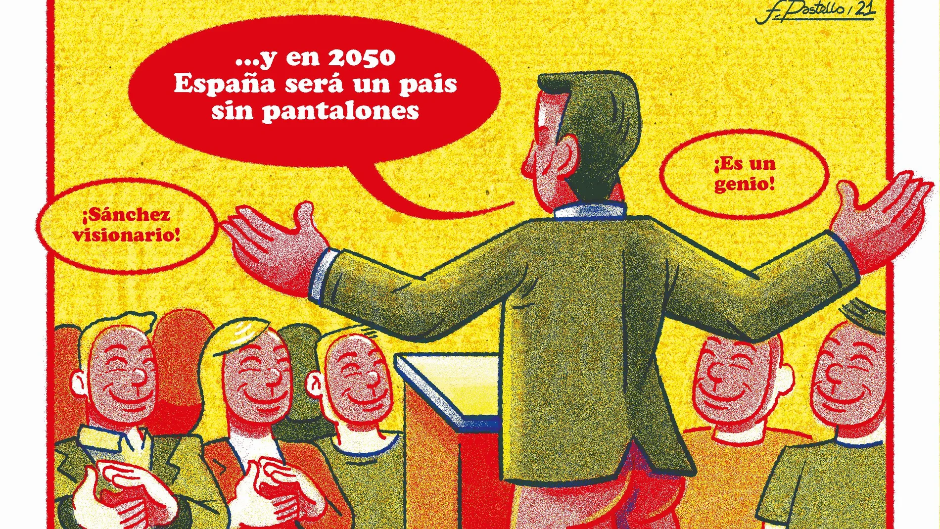 "En el Planeta Sánchez los buenos aliados son aquellos que no condenan la violencia y reciben con aplausos a asesinos"