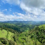 Vista panorámica de la comarca de Encartaciones