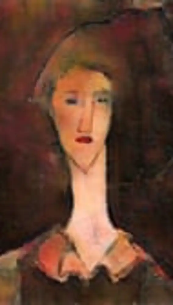 El rostro de Beatrice Hastings que tapó Modigliani