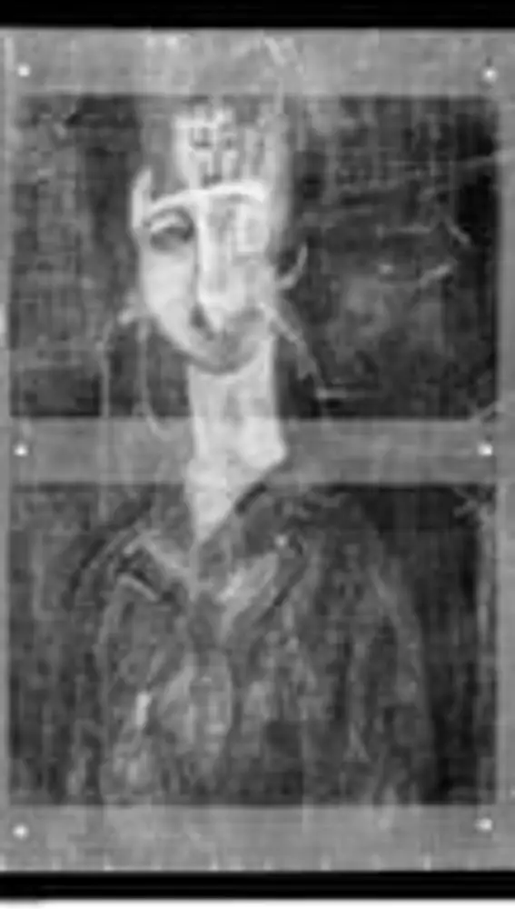 Pintura de Modigliani vista a través de rayos X