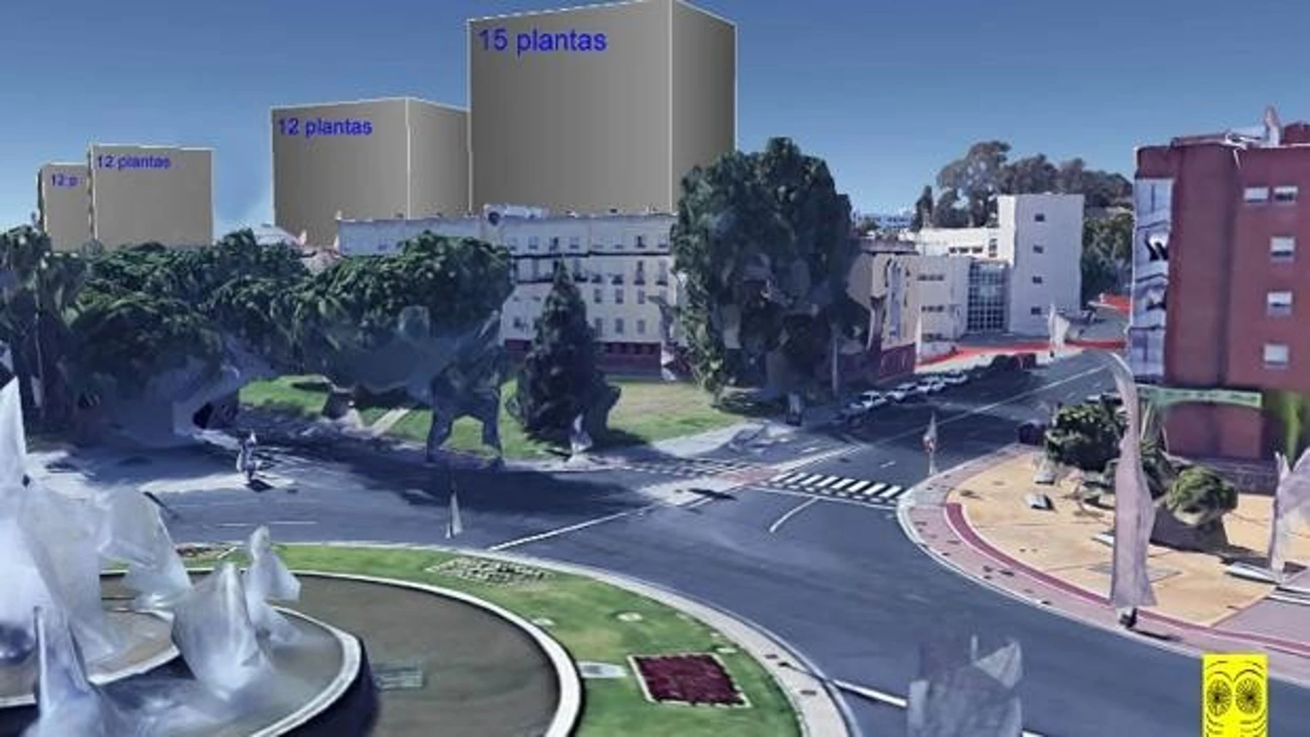 Plan de construcción sobre el Cabezo de la Joya en Huelva
