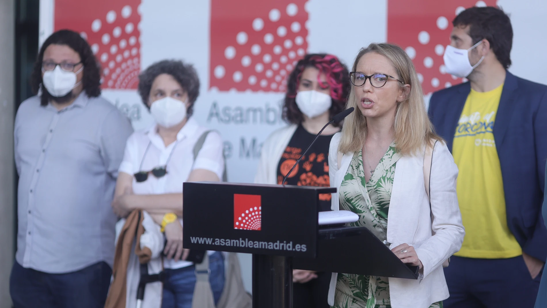 La portavoz de Podemos en la Asamblea de Madrid, en sustitución a Isa Serra, Carolina Alonso