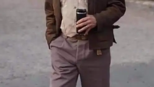 Harrison Ford durante el nuevo rodaje