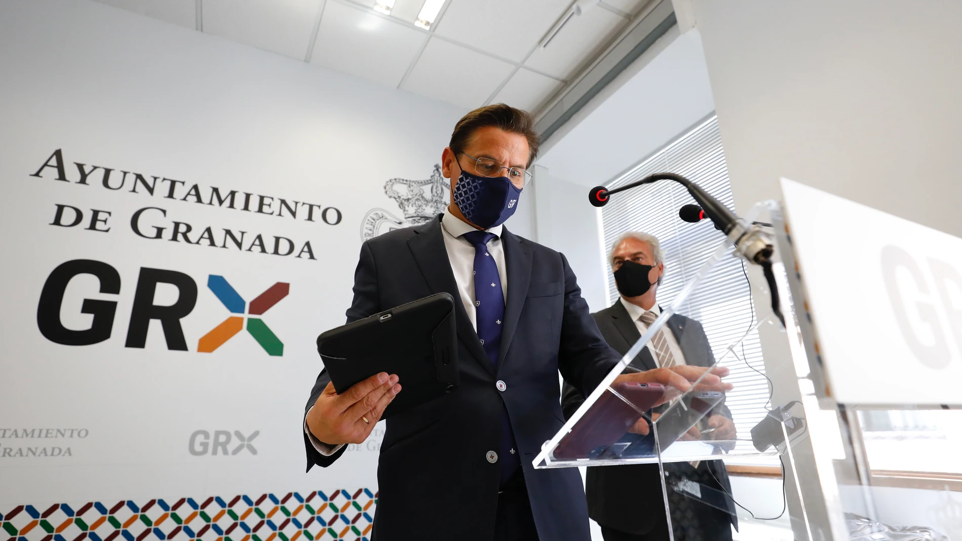 El alcalde de Granada, Luis Salvador