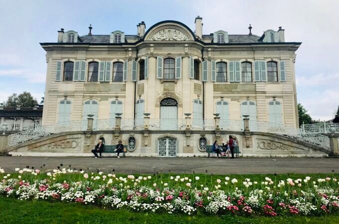 Villa La Grange, junto al lago Leman en Suiza