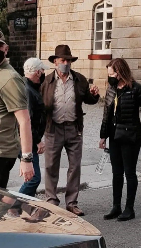 Algunas imágenes del set de rodaje de &quot;Indiana Jones 5&quot;