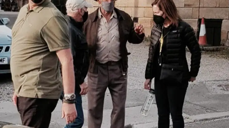 Algunas imágenes del set de rodaje de &quot;Indiana Jones 5&quot;