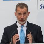 El rey Felipe VI durante el II Foro Económico Internacional organizado por Expansión