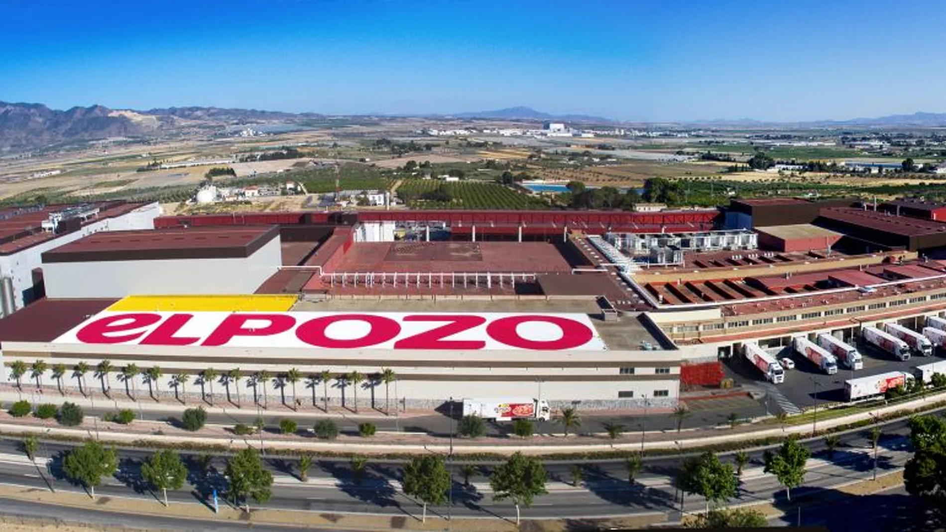 Vista aérea de las instalaciones de ElPozo